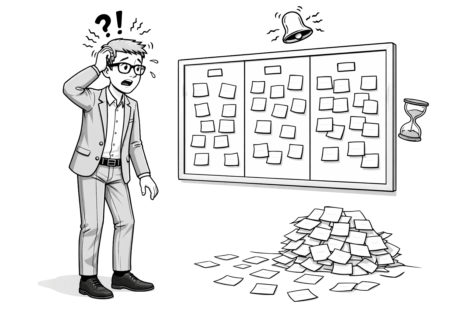 Darboğaz yaşayan bir yazılım ekibi