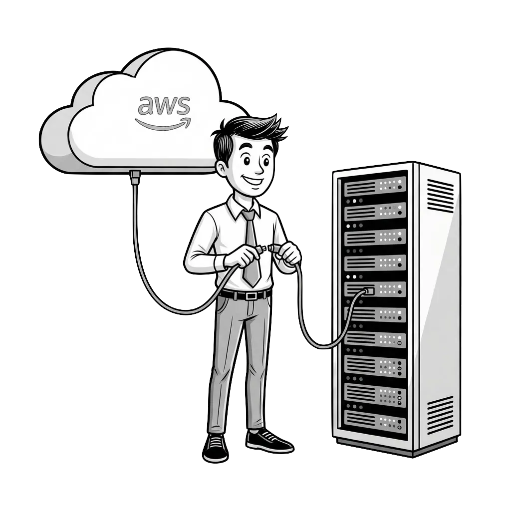 Cloud Solutions kategorisini temsil eden illüstrasyon
